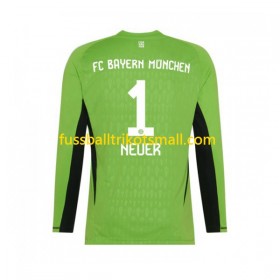 Fußballtrikots FC Bayern München Manuel Neuer 1 Torwart 2023-2024 Langarm Auswärts-trikot kaufen